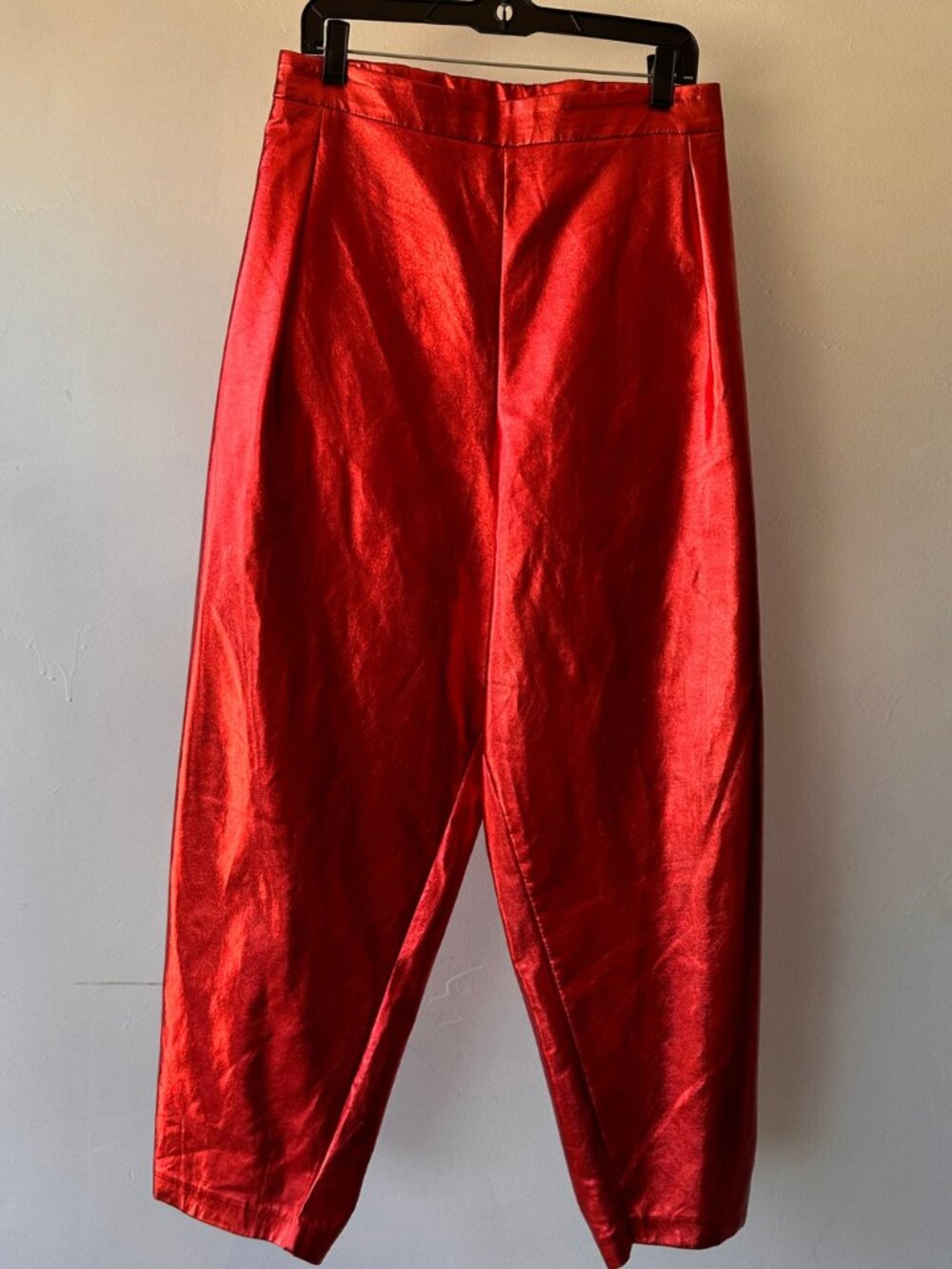 Eloquii Metallic Red Pants Size 26